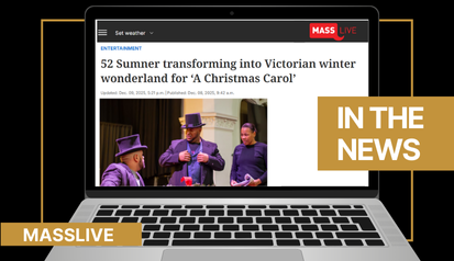 MassLive: 52 Sumner transforming into Victorian winter wonderland for ‘A Christmas Carol’
