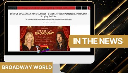 Meredith Patterson And Dustin Brayley Star in BEST OF BROADWAY